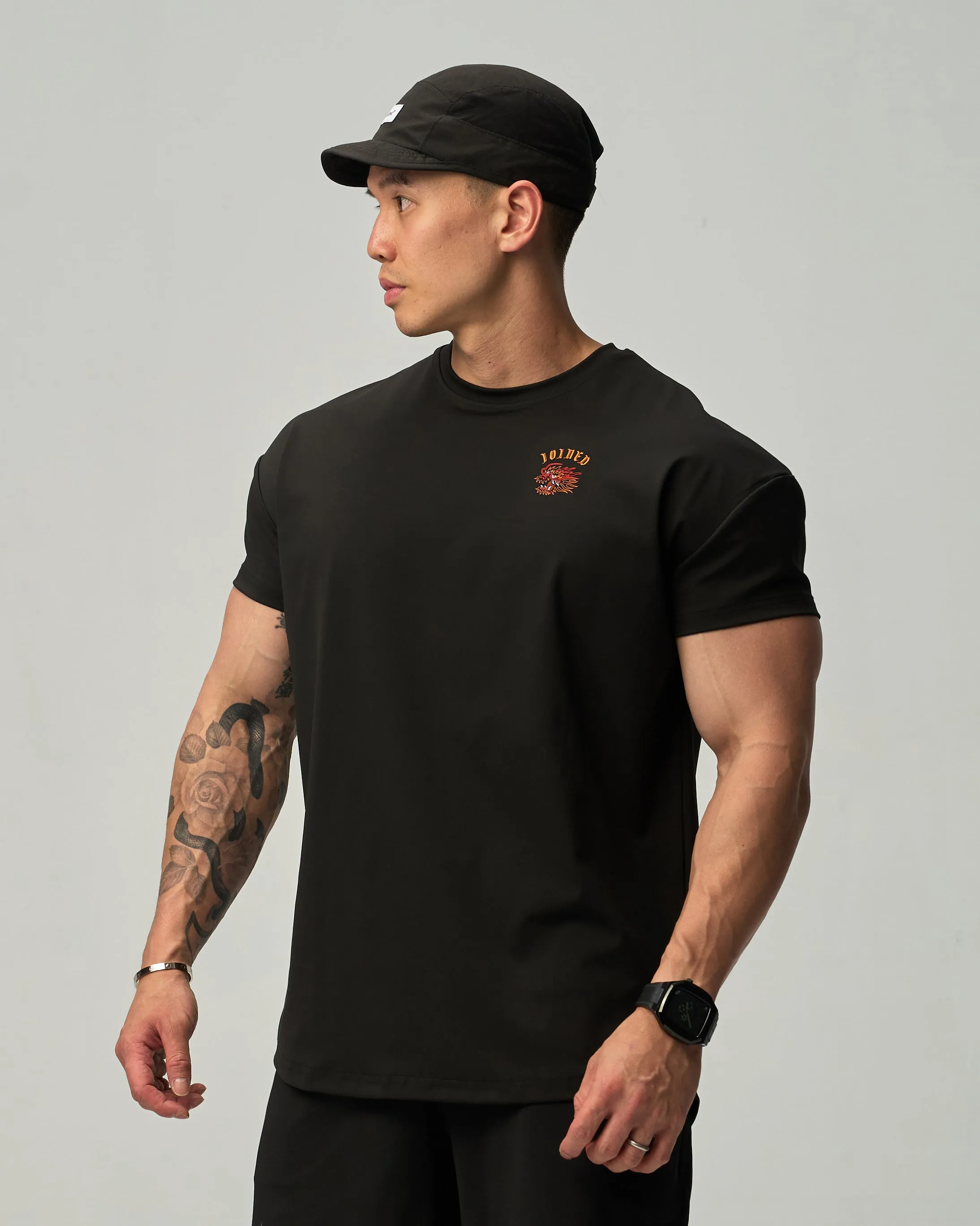 Dragon Adapt Drop Shoulder Muscle Tee