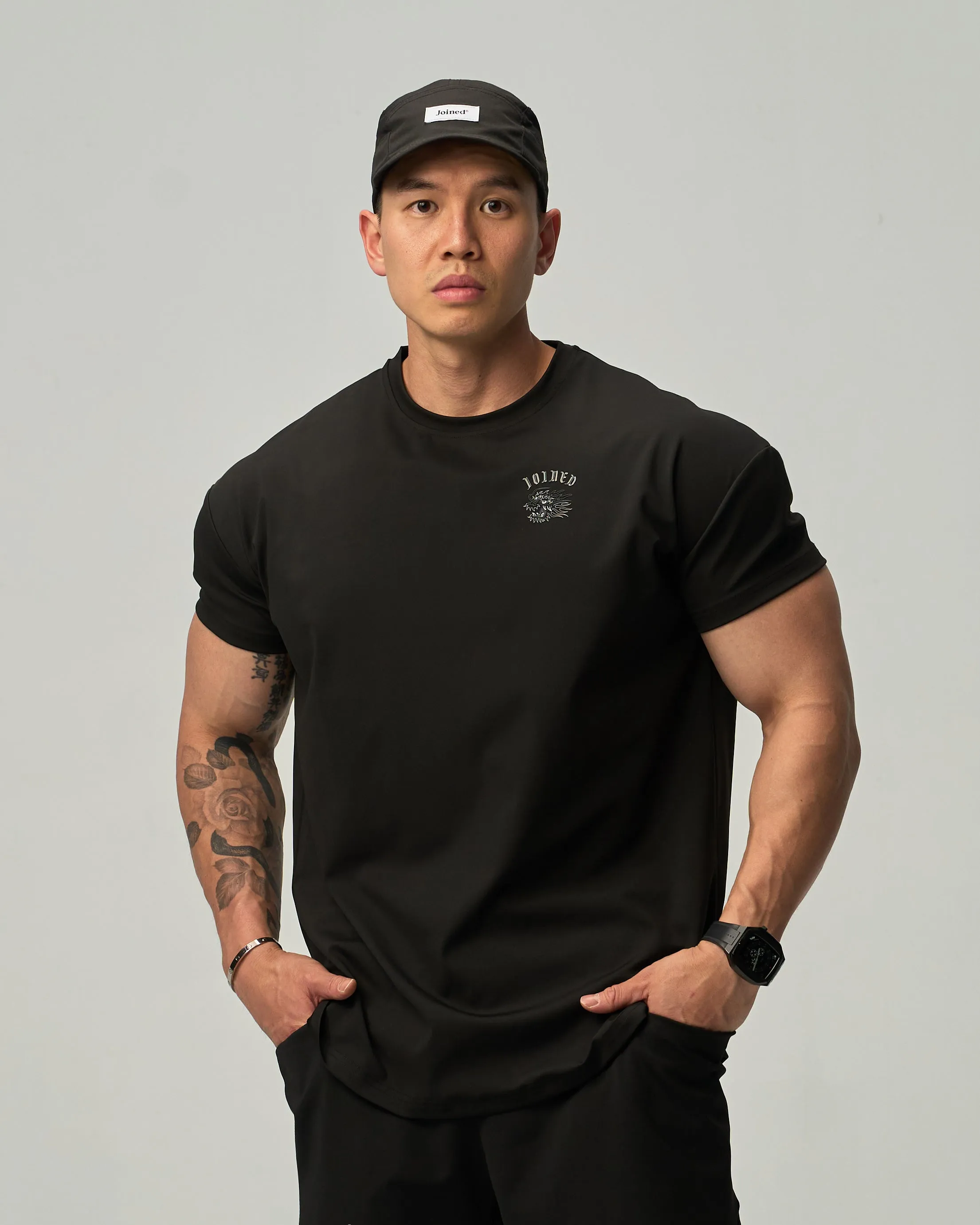 Dragon Adapt Drop Shoulder Muscle Tee