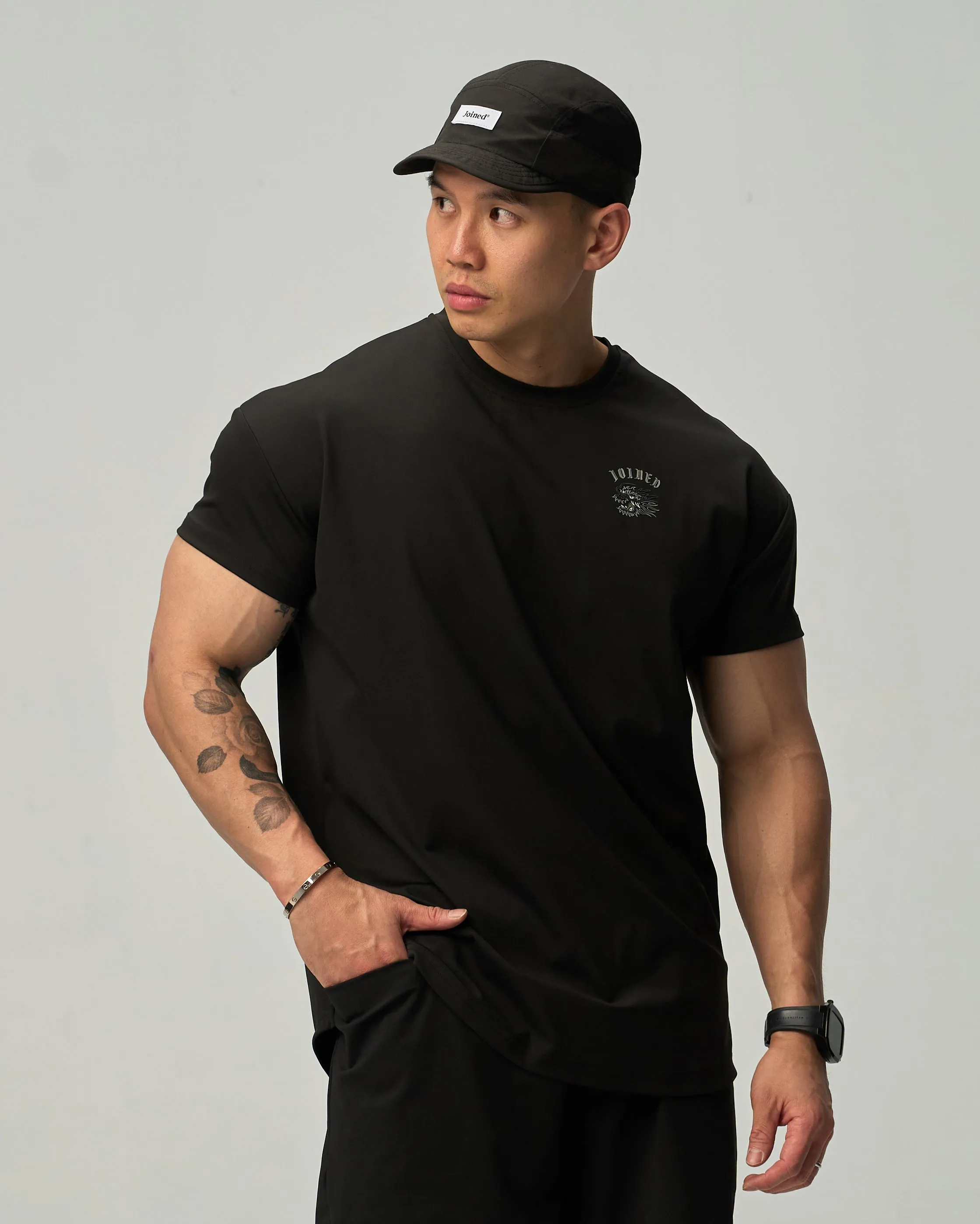 Dragon Adapt Drop Shoulder Muscle Tee