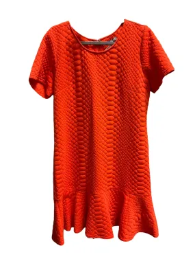 Dress Casual Short By Sharagano In Orange, Size: 14