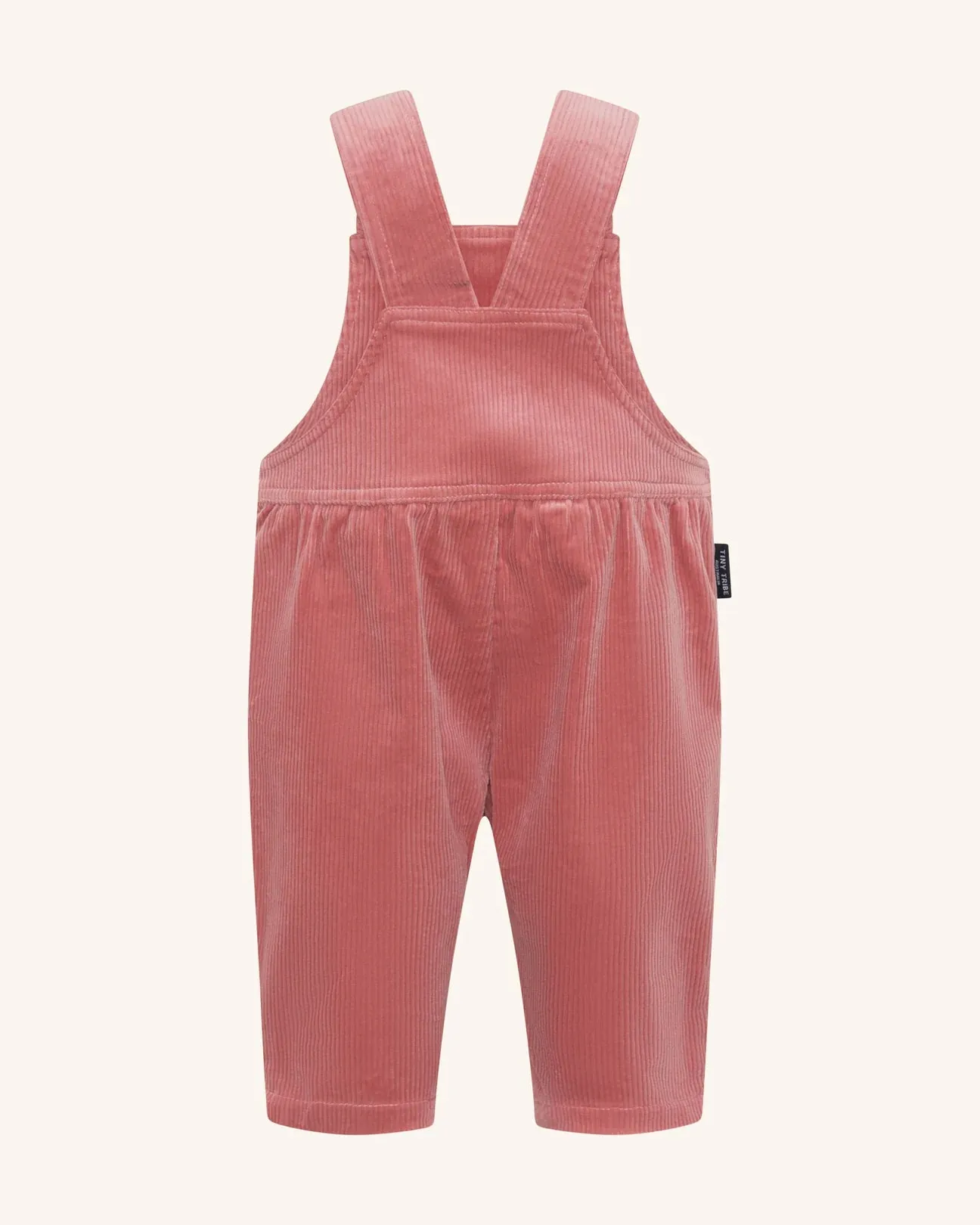 Dusty Pink Corduroy Dungaree Overall