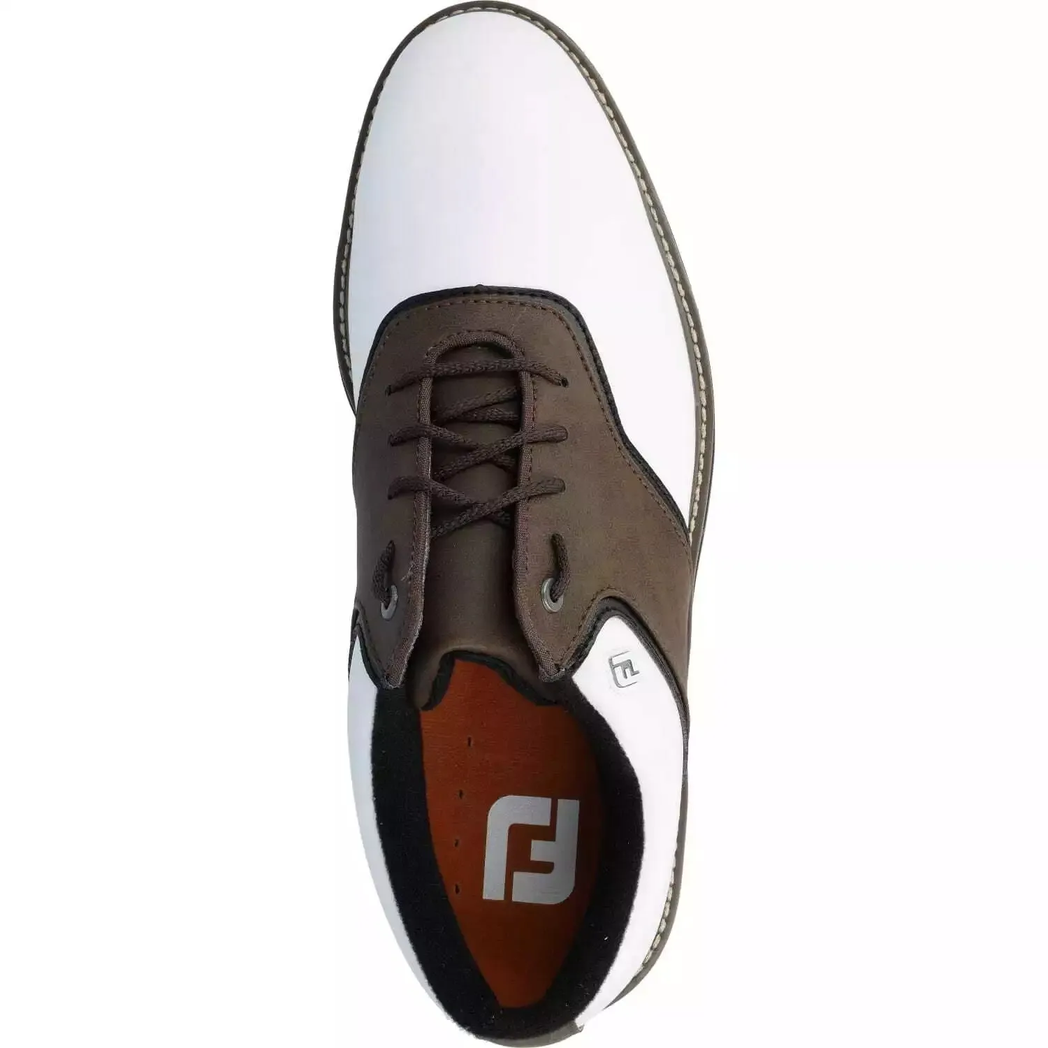 FootJoy Golf Shoes FJ Originals 57022 White Brown Black Choose Your Size