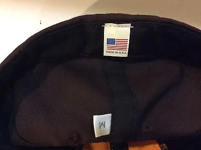 Fourstar Clothing Fitted Cap (Soft Top) Brown Size Medium Made in USA.