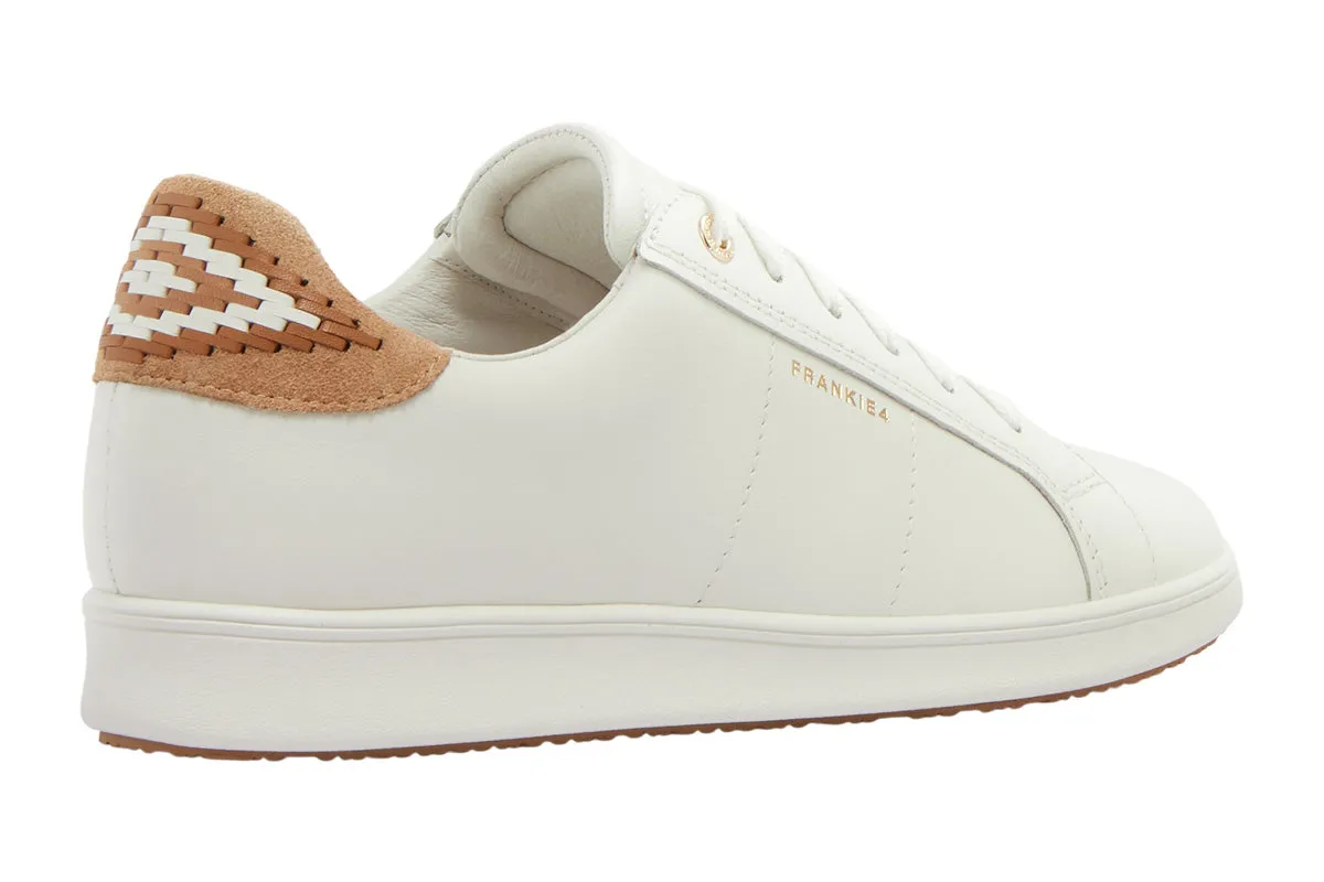 Frankie 4 Jackie V White/Tan Mix Womens