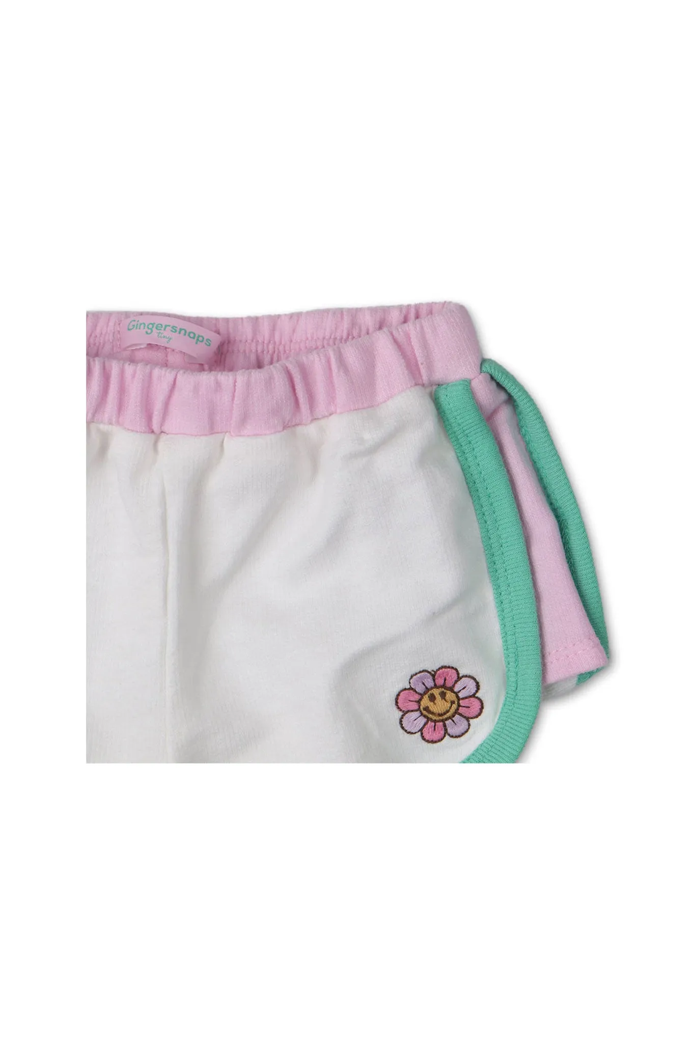 Gingersnaps Color Blocking Dolphin Shorts