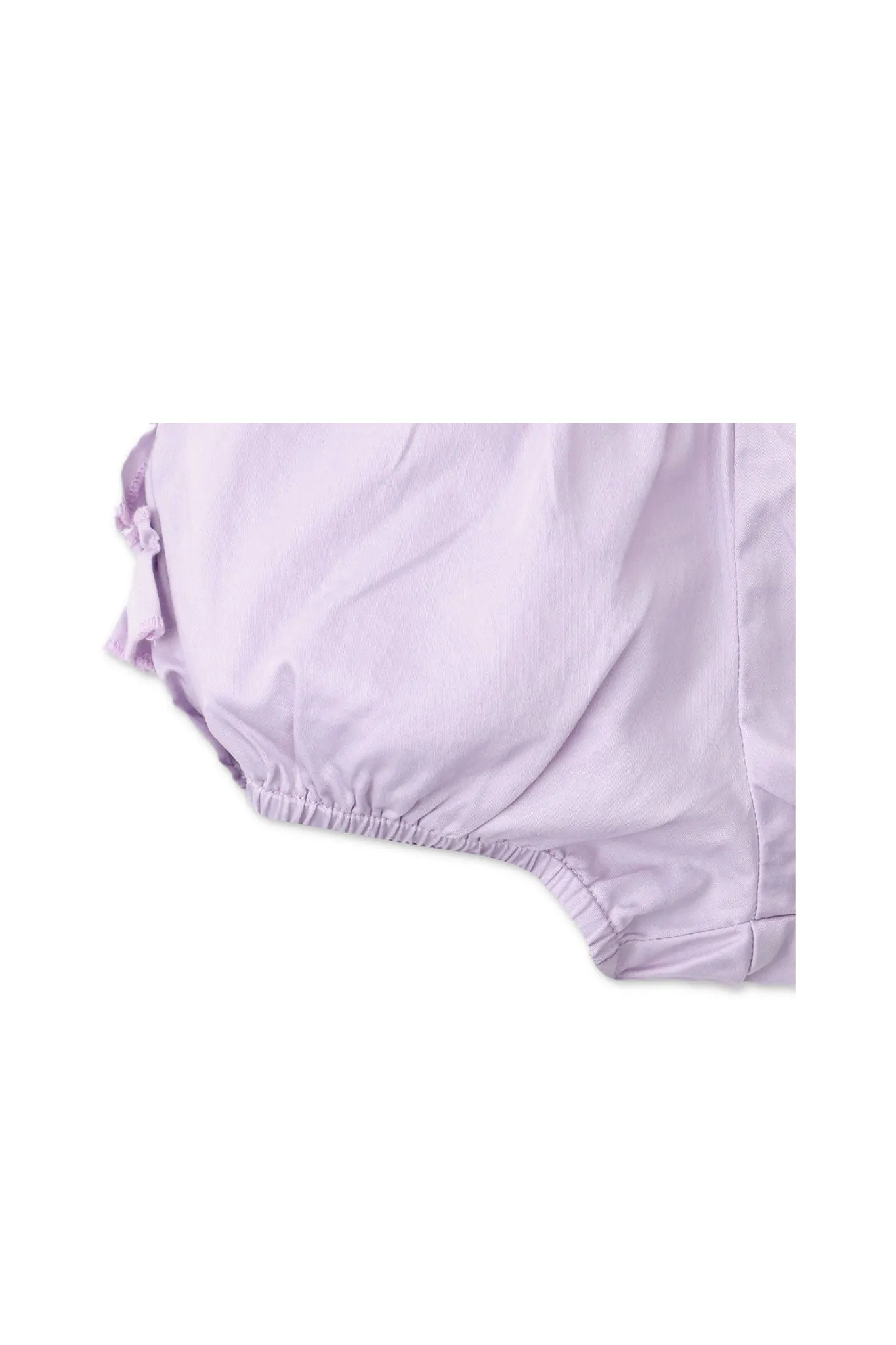 Gingersnaps Plain Woven Bloomers with Ruffles