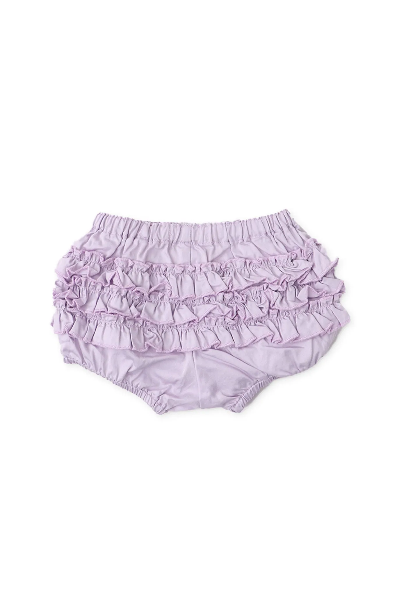 Gingersnaps Plain Woven Bloomers with Ruffles