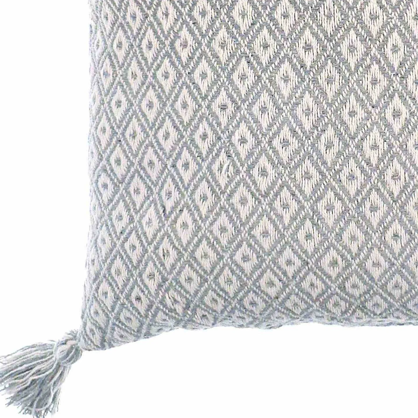 Green Living Recycled Oxford Cushion - Grey