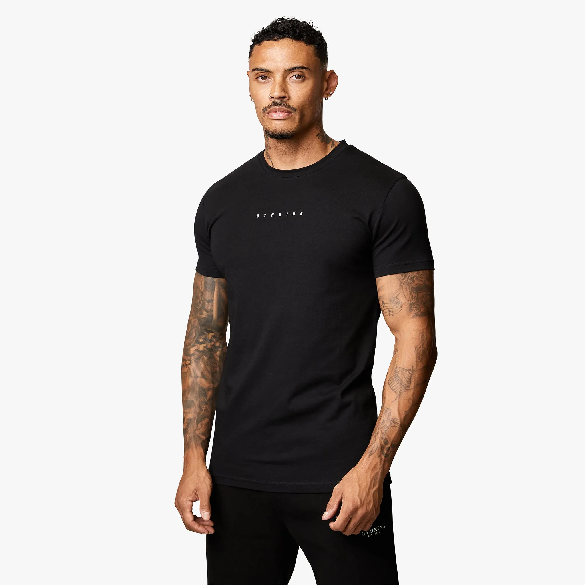 Gym King Relentless Tee - Black