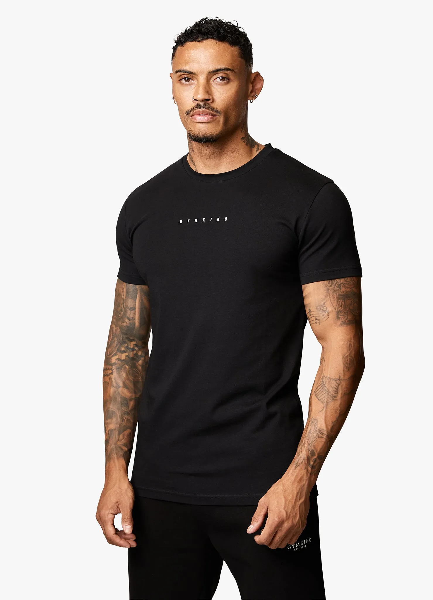 Gym King Relentless Tee - Black