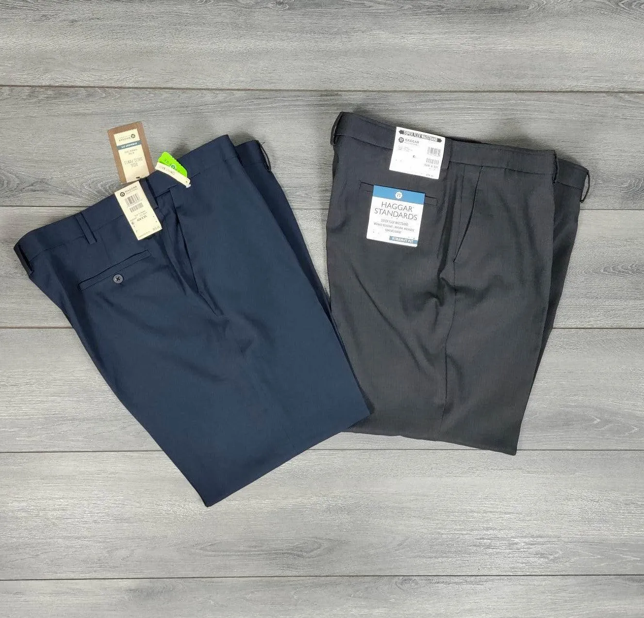 Haggar Clothing ELCO Dress Pants Straight Fit