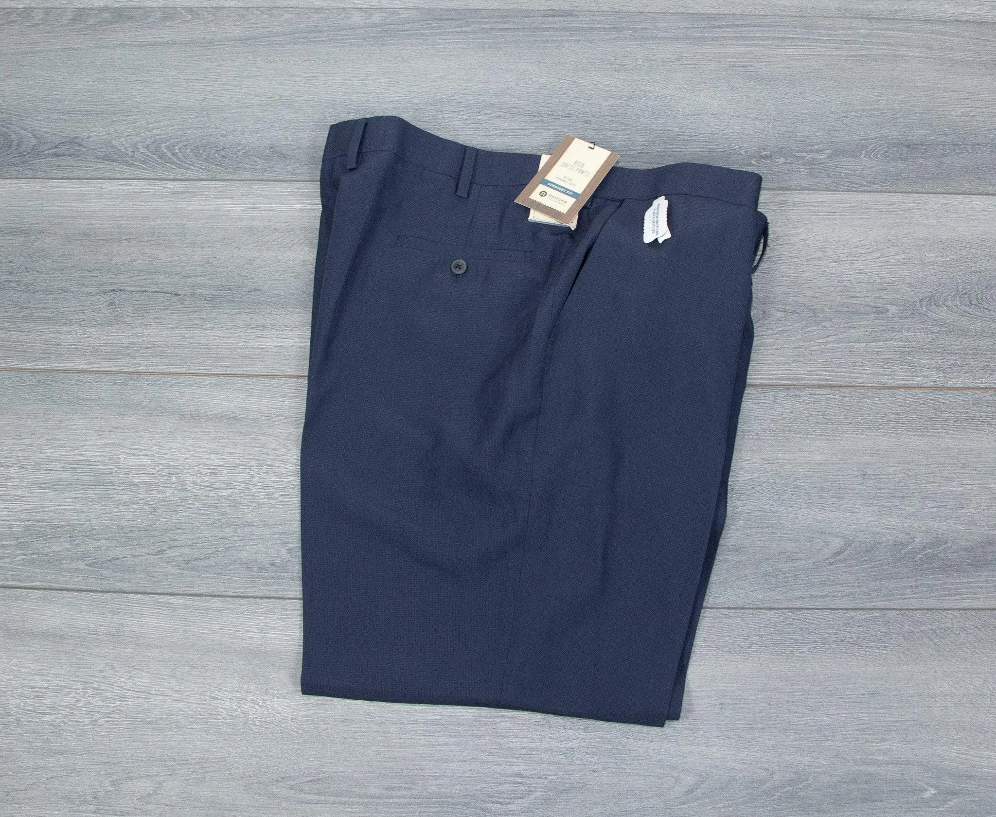 Haggar Clothing ELCO Dress Pants Straight Fit