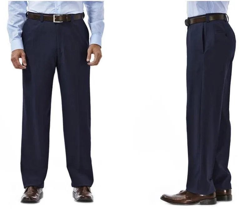 Haggar Clothing ELCO Dress Pants Straight Fit