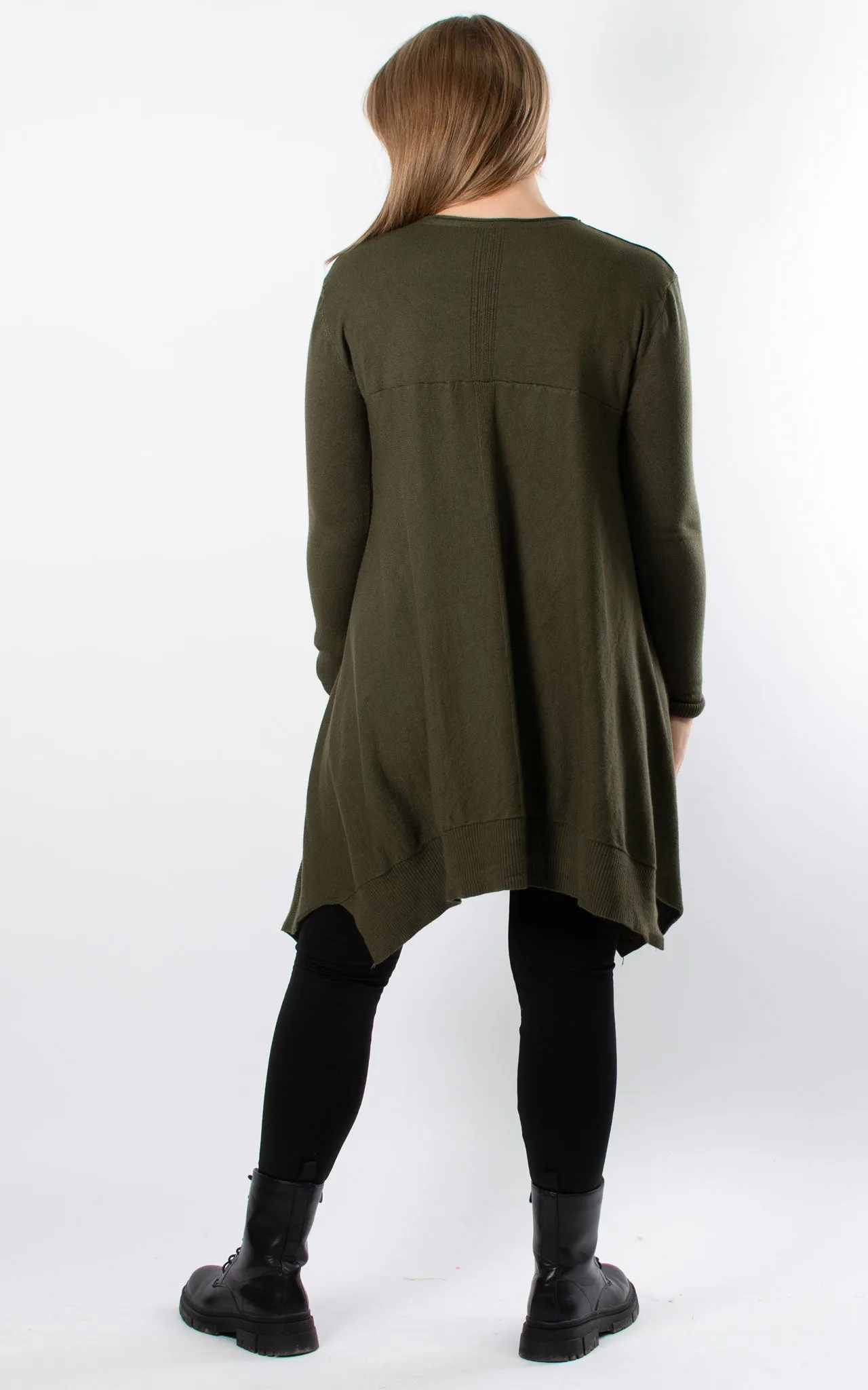 Hanky Hem Top | Khaki