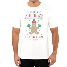 Holidaze Baking Team White Tee