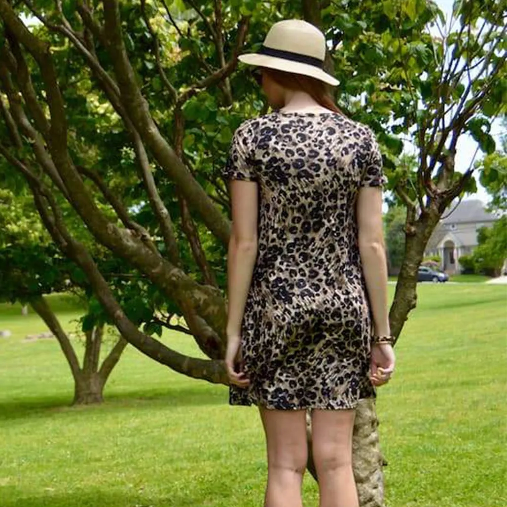 Leopard Pattern Dress