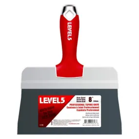 Level 5 Blue Steel Big Back Taping Knife - Soft Grip Handle