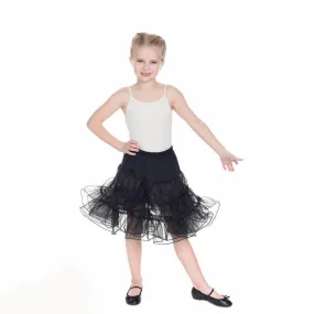 Little Kitty Girl's Black Petticoat Tutu