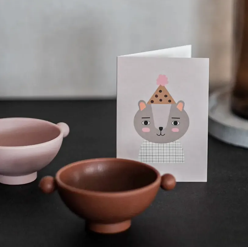 Little Otja New Baby Greeting Card - Baby Lorem