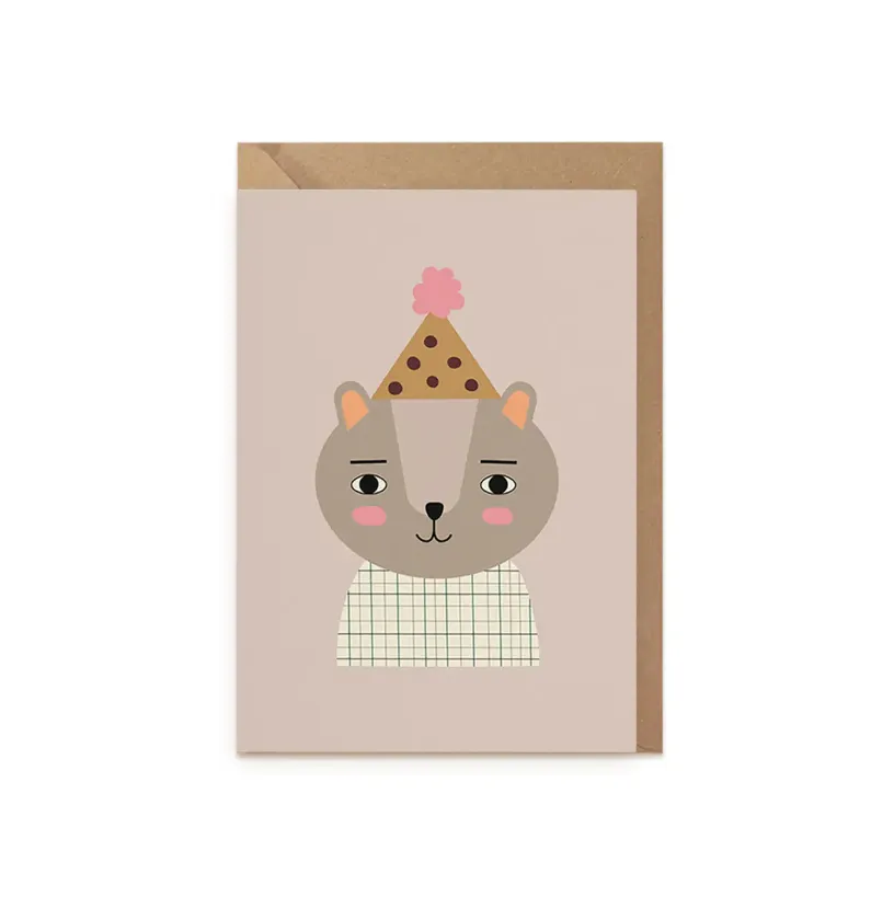 Little Otja New Baby Greeting Card - Baby Lorem