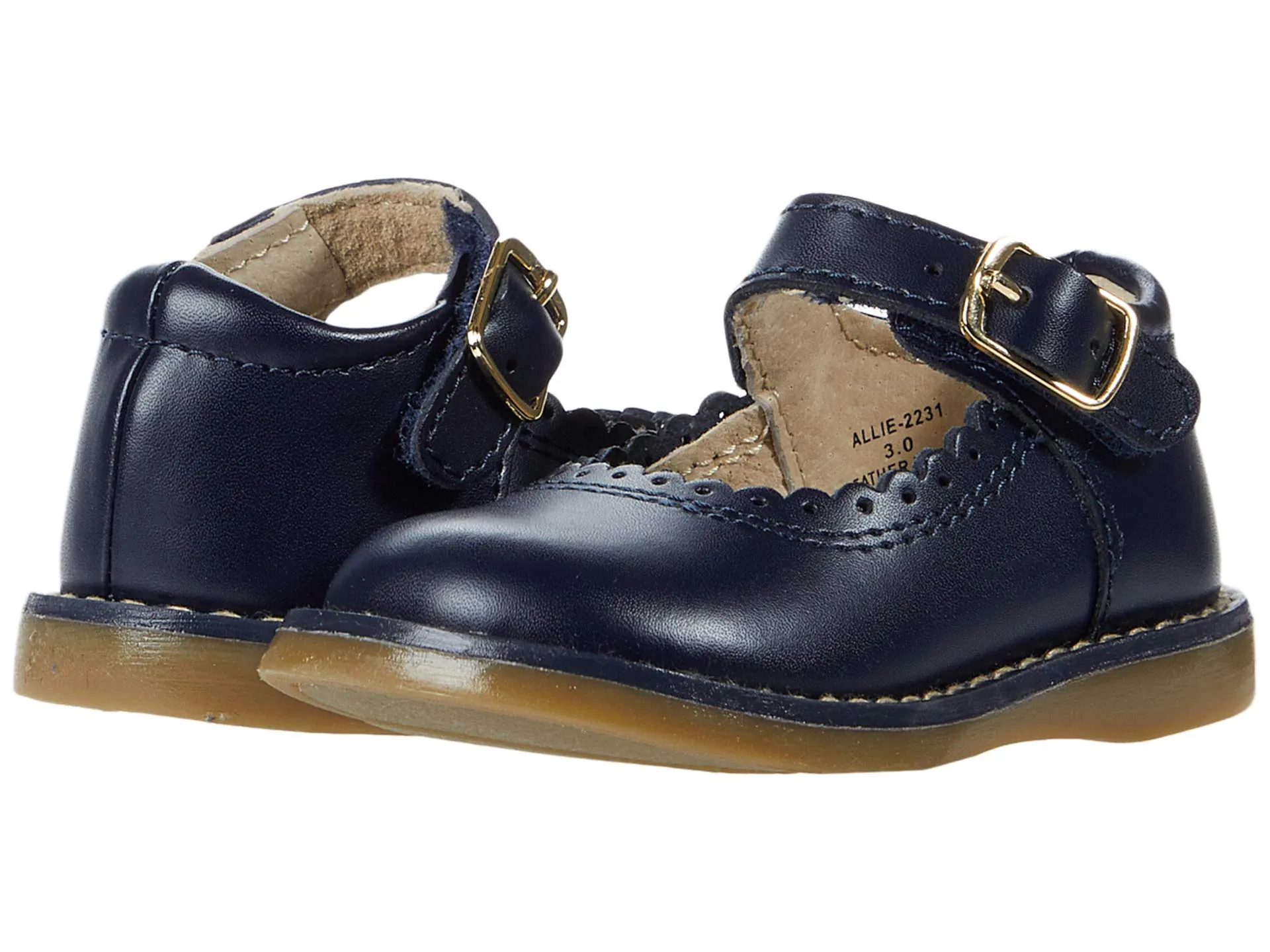 Low heels FootMates Allie (Infant/Toddler/Little Kid), dark blue