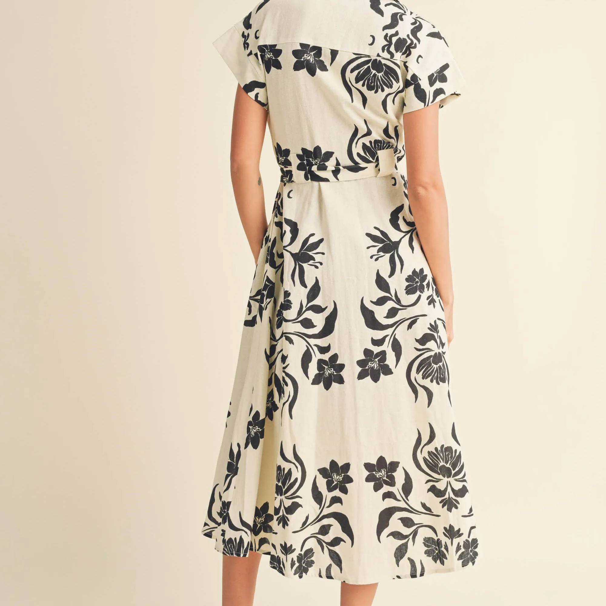 Melinda Floral Midi Dress