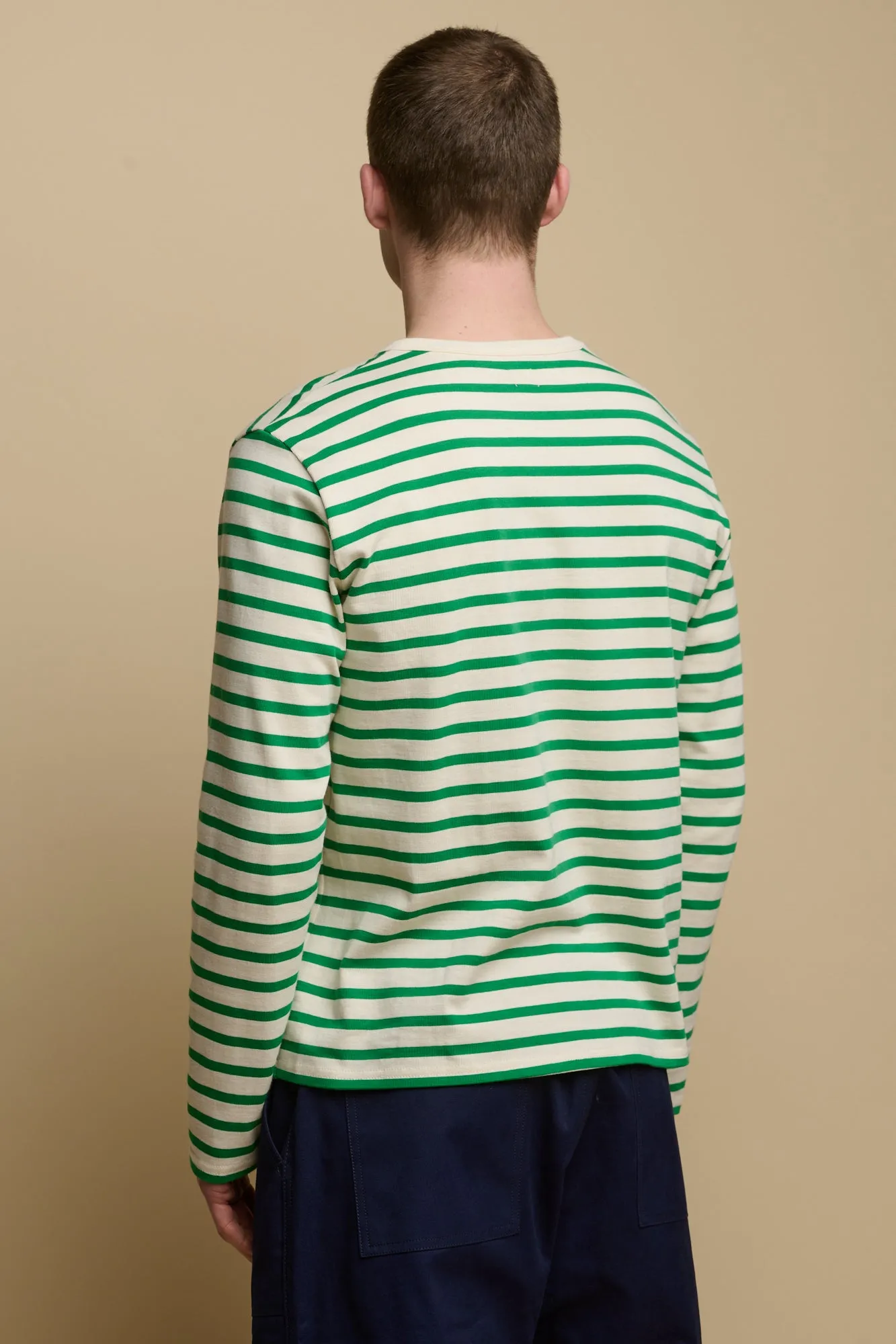 Men's Breton Ecru/Green