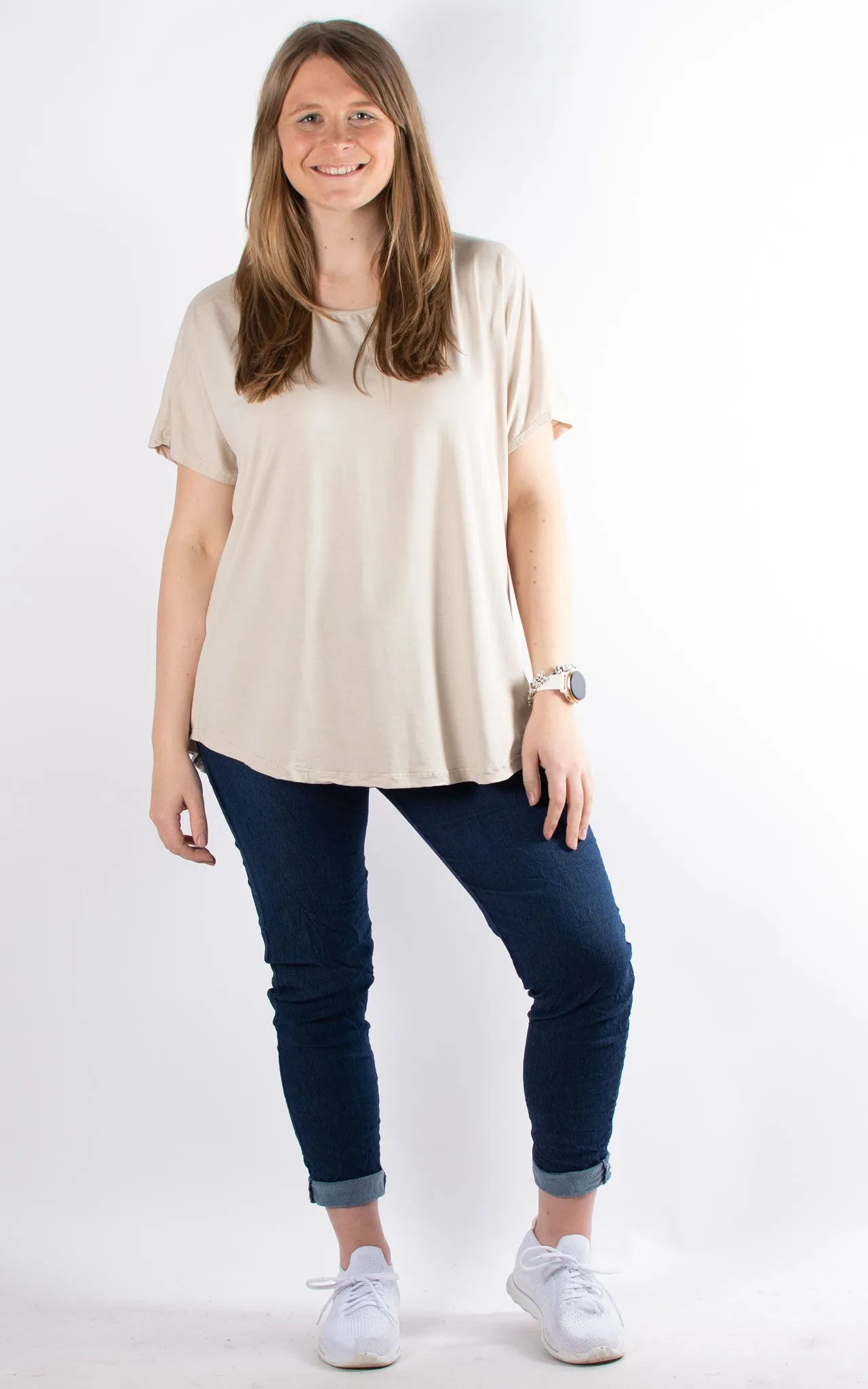 Millie T-Shirt | Beige