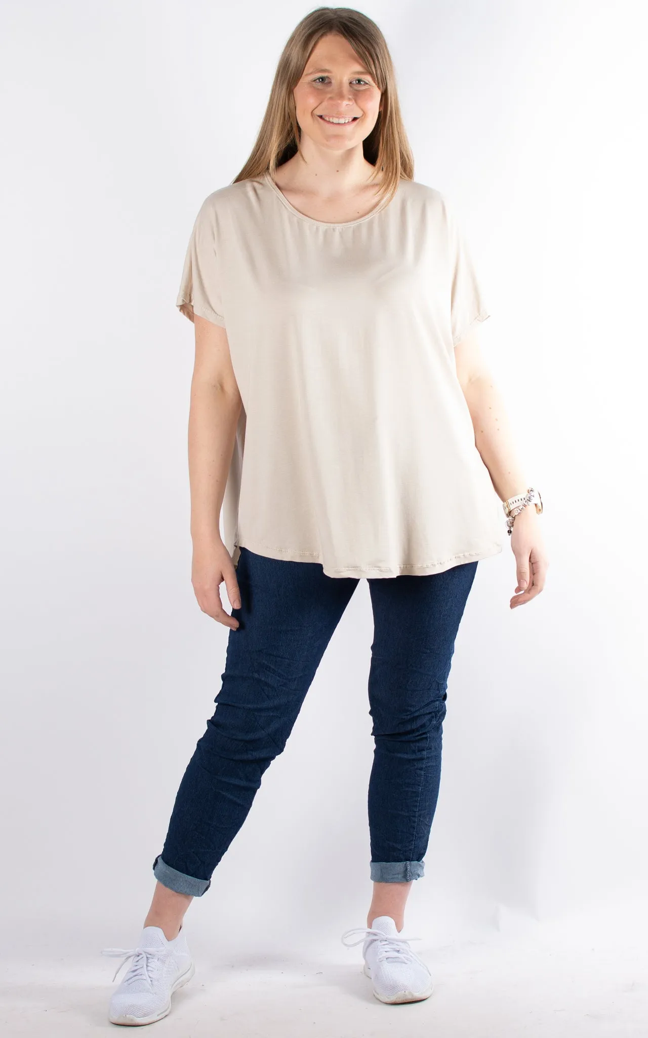 Millie T-Shirt | Beige