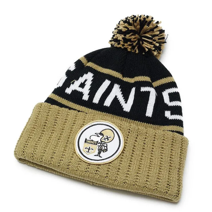 Mitchell & Ness NFL New Orleans Saint High 5 Cuffed Beanie