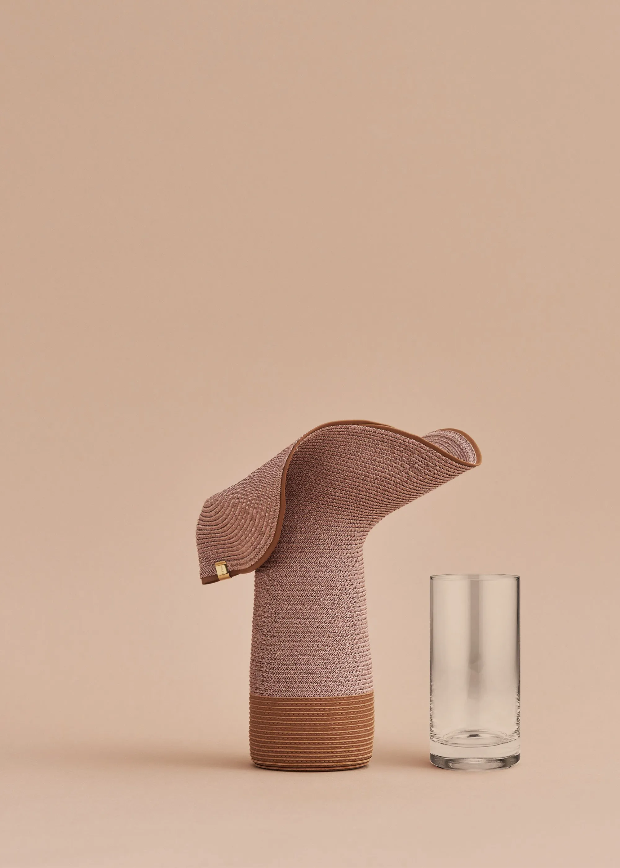 Nano Lapel Vase - Camel