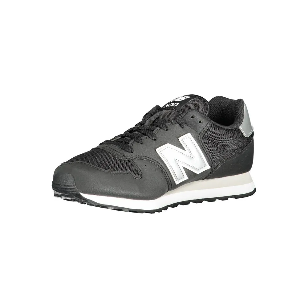 New Balance Black Polyester Sneaker