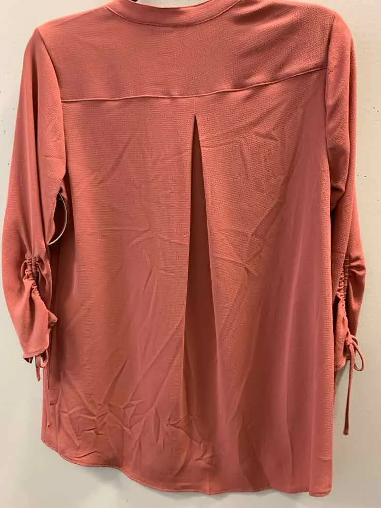 NEW DIRECTION Tops Size PS CORAL 3/4 SLEEVE NWT TOP