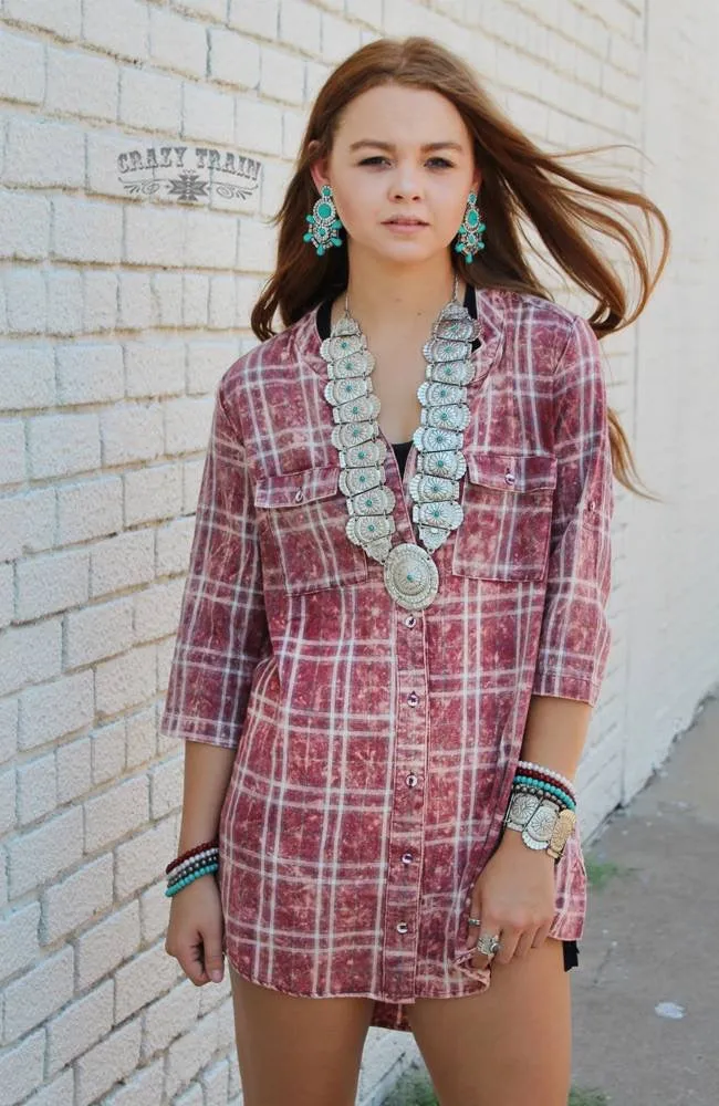 Patsy Plaid Tunic