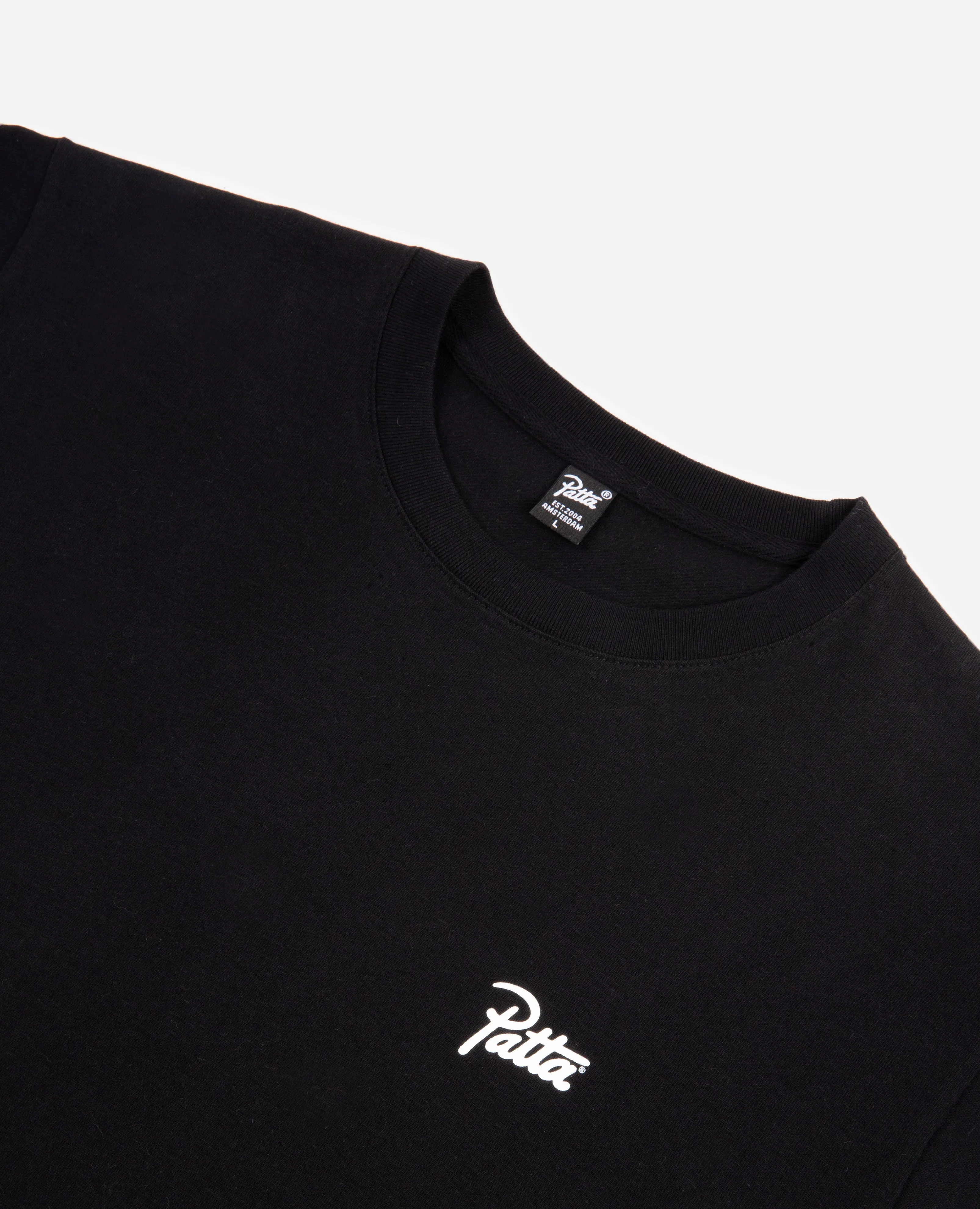 Patta Gold Logo T-Shirt (Black)