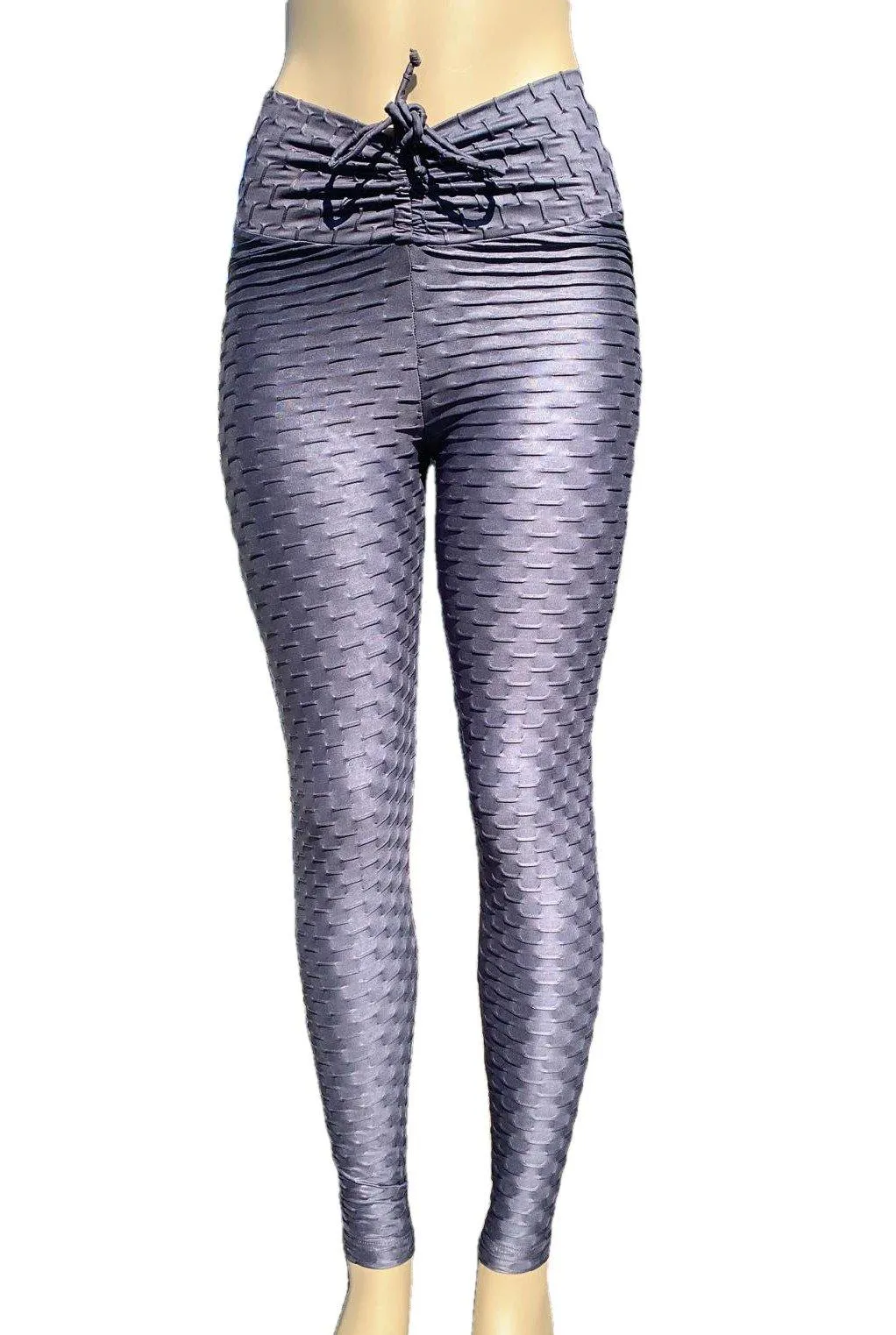 Platinum Tied Up Bubble Leggings