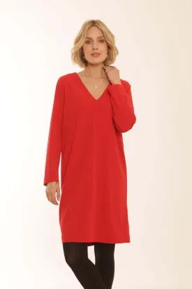 Pomodoro Clothing Solid Cocoon Dress 42353