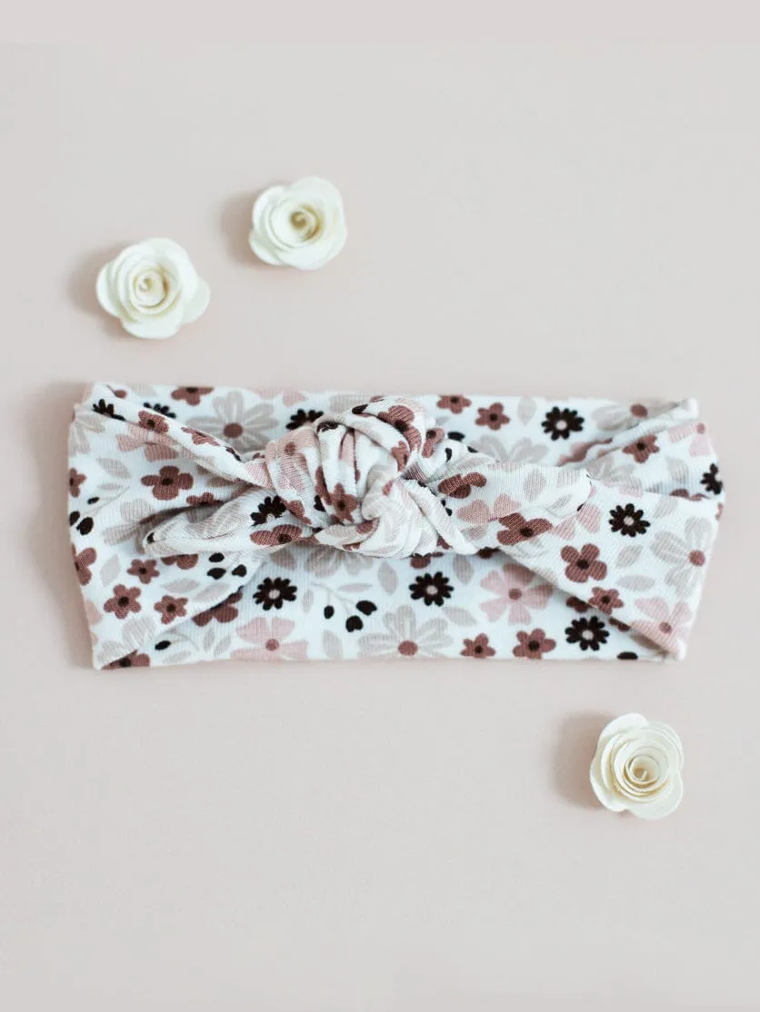 Premature Baby Headband, Ditsy Floral