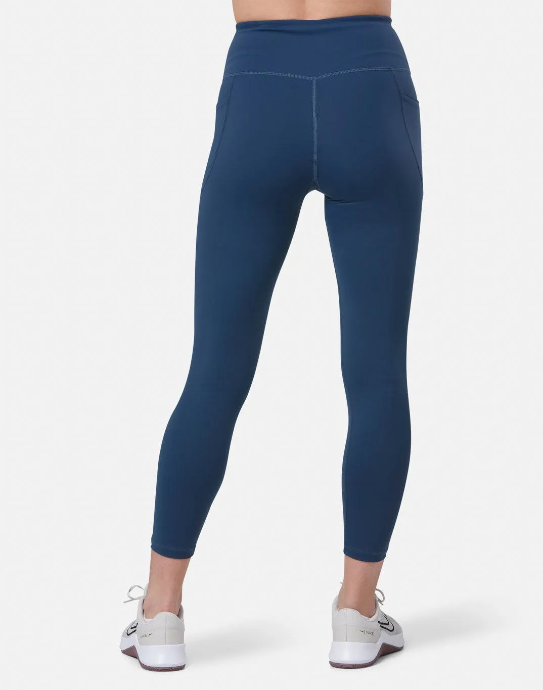 Relentless Legging 7/8 in Petrol Blue