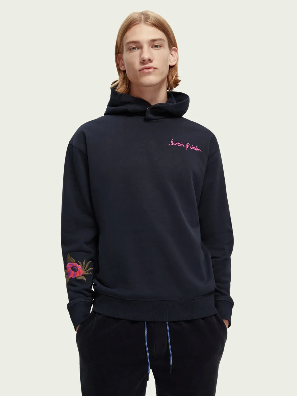 Scotch & Soda - Artwork Felpa Hoodie