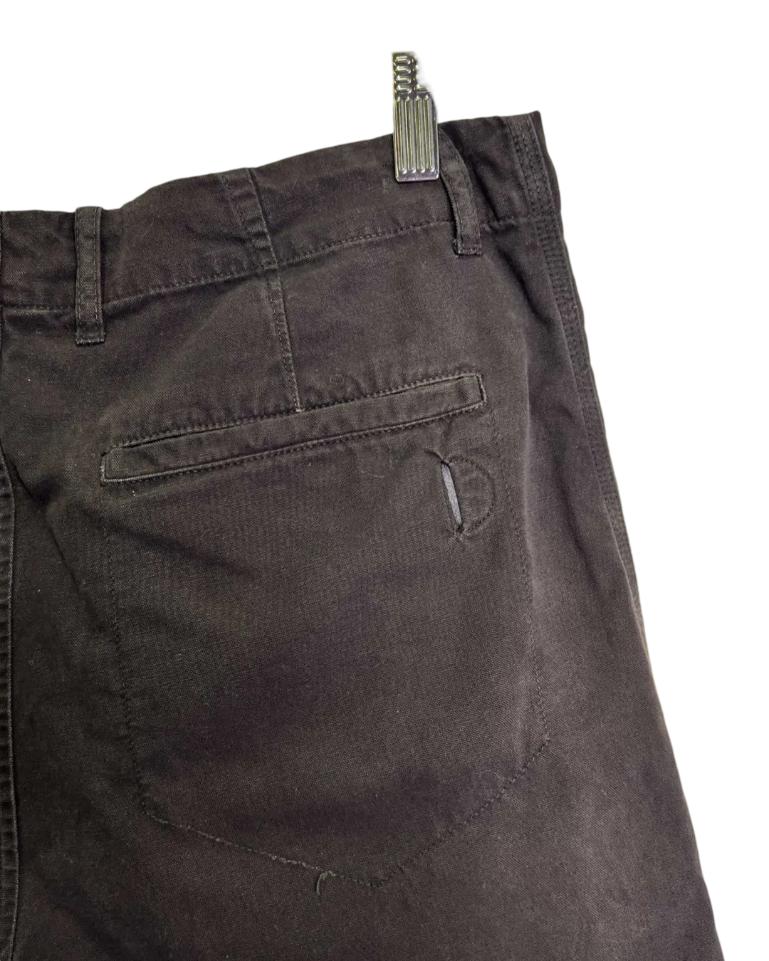 Size M (3) - Folk Black Assembly Tapered Pleated Cotton-Canvas Trousers