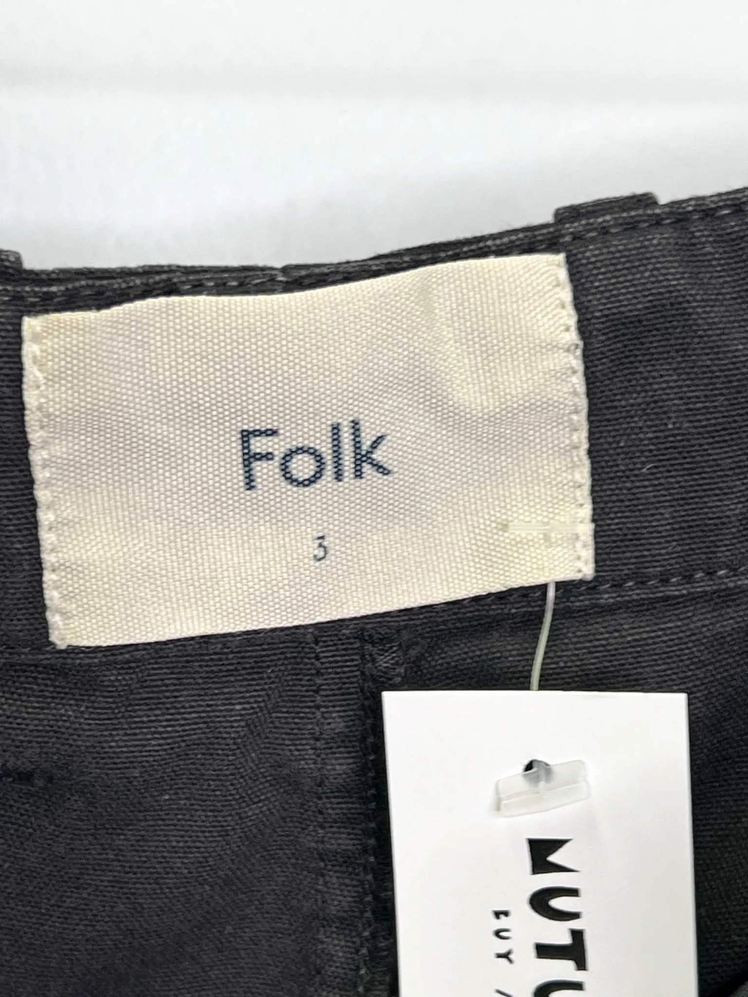 Size M (3) - Folk Black Assembly Tapered Pleated Cotton-Canvas Trousers