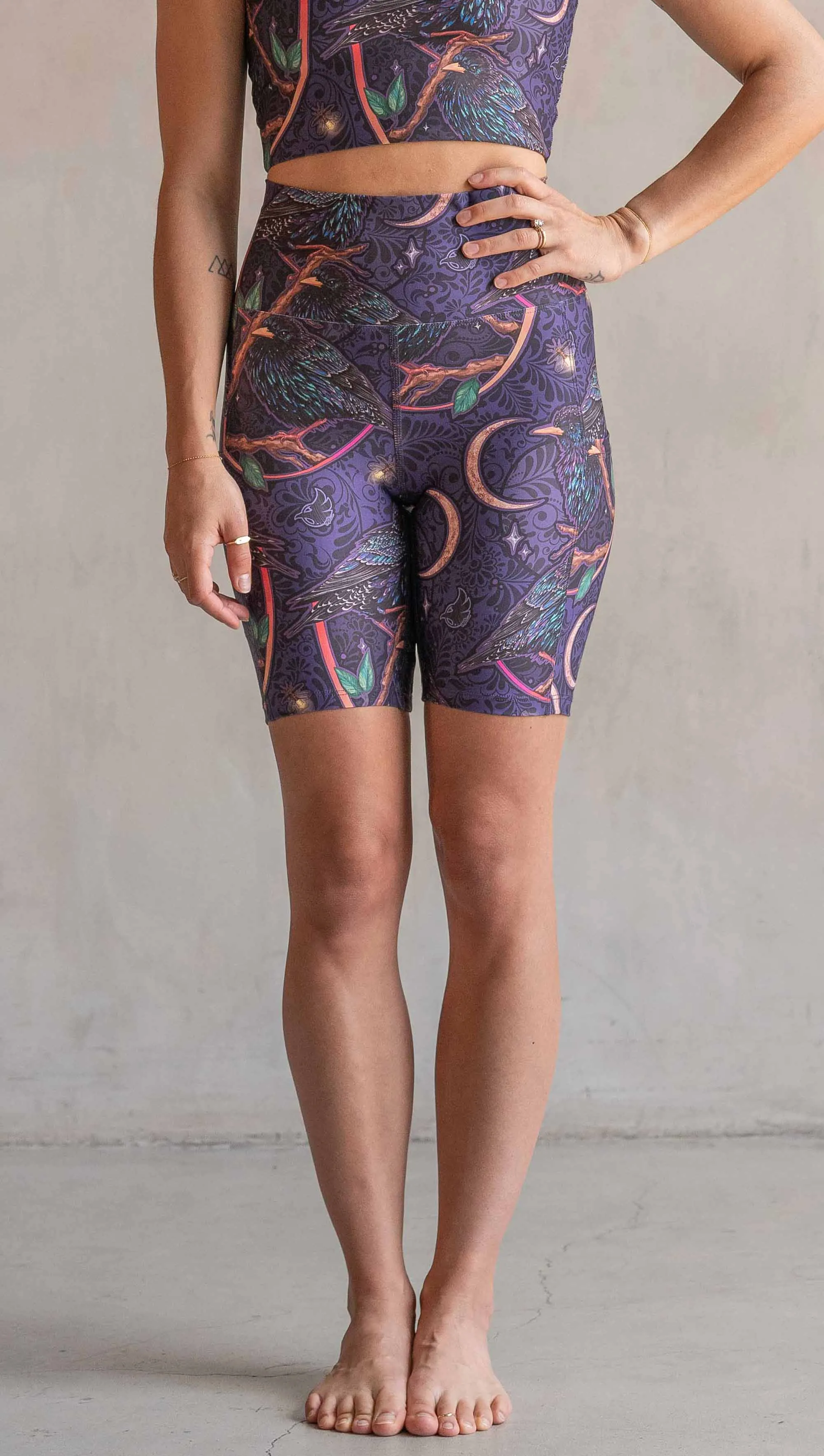 Starlings - EnviSoft Bicycle Shorts