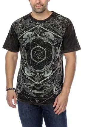 T-Shirt Sacred Geometry Print