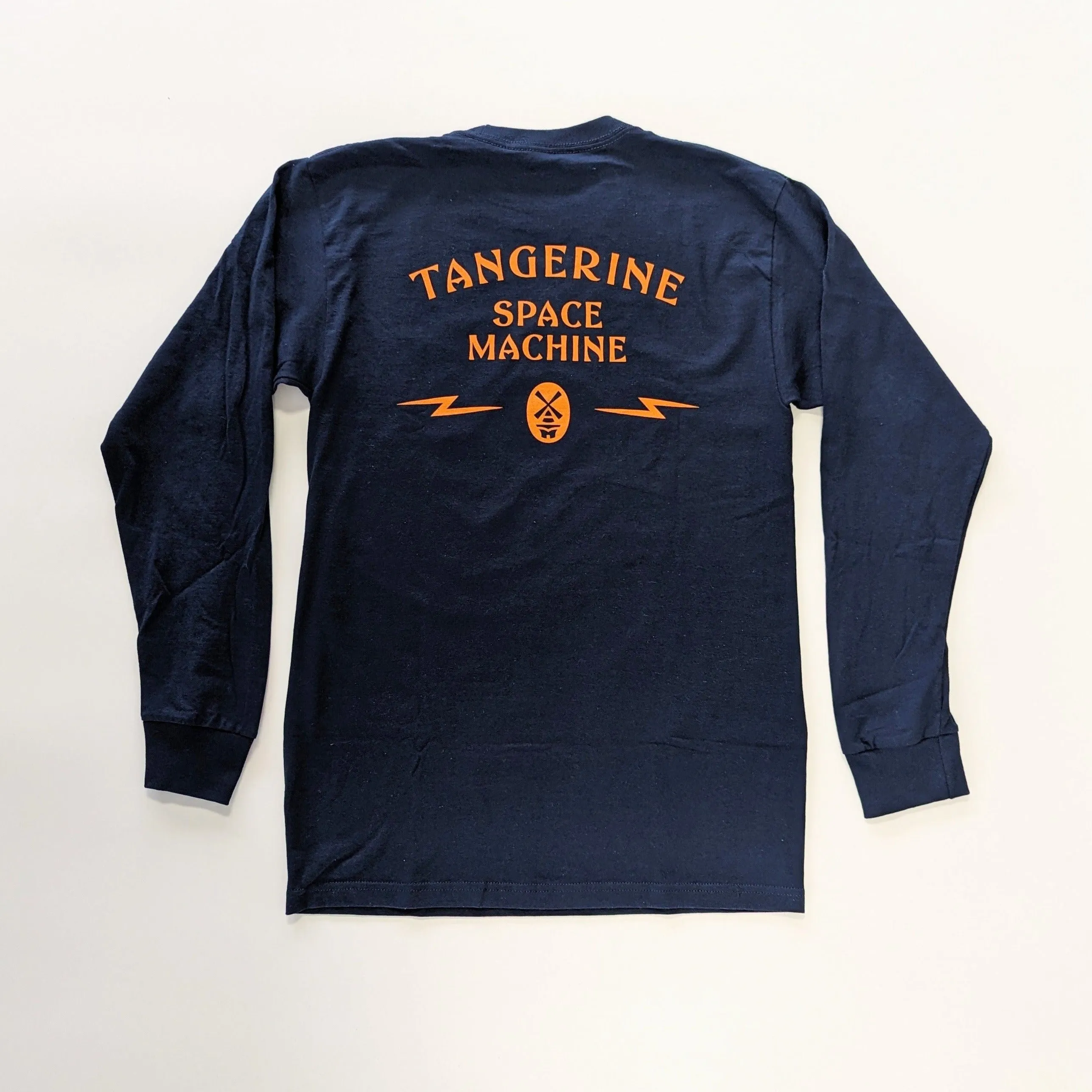 Tangerine Space Machine Long Sleeve Tee