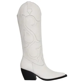 The White Cowboy Boot