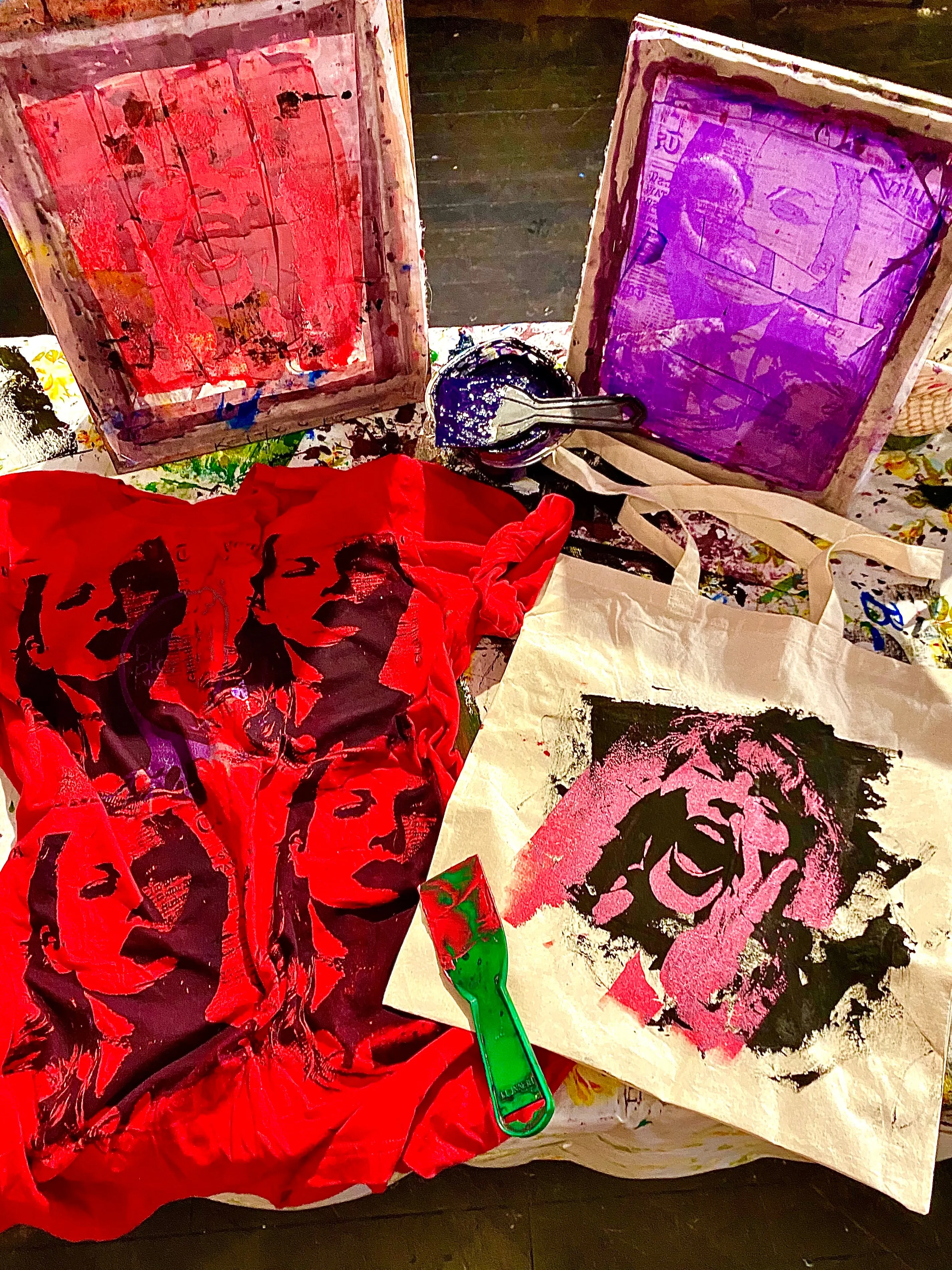 Totally Taylor Creative Screenprinting Events !!