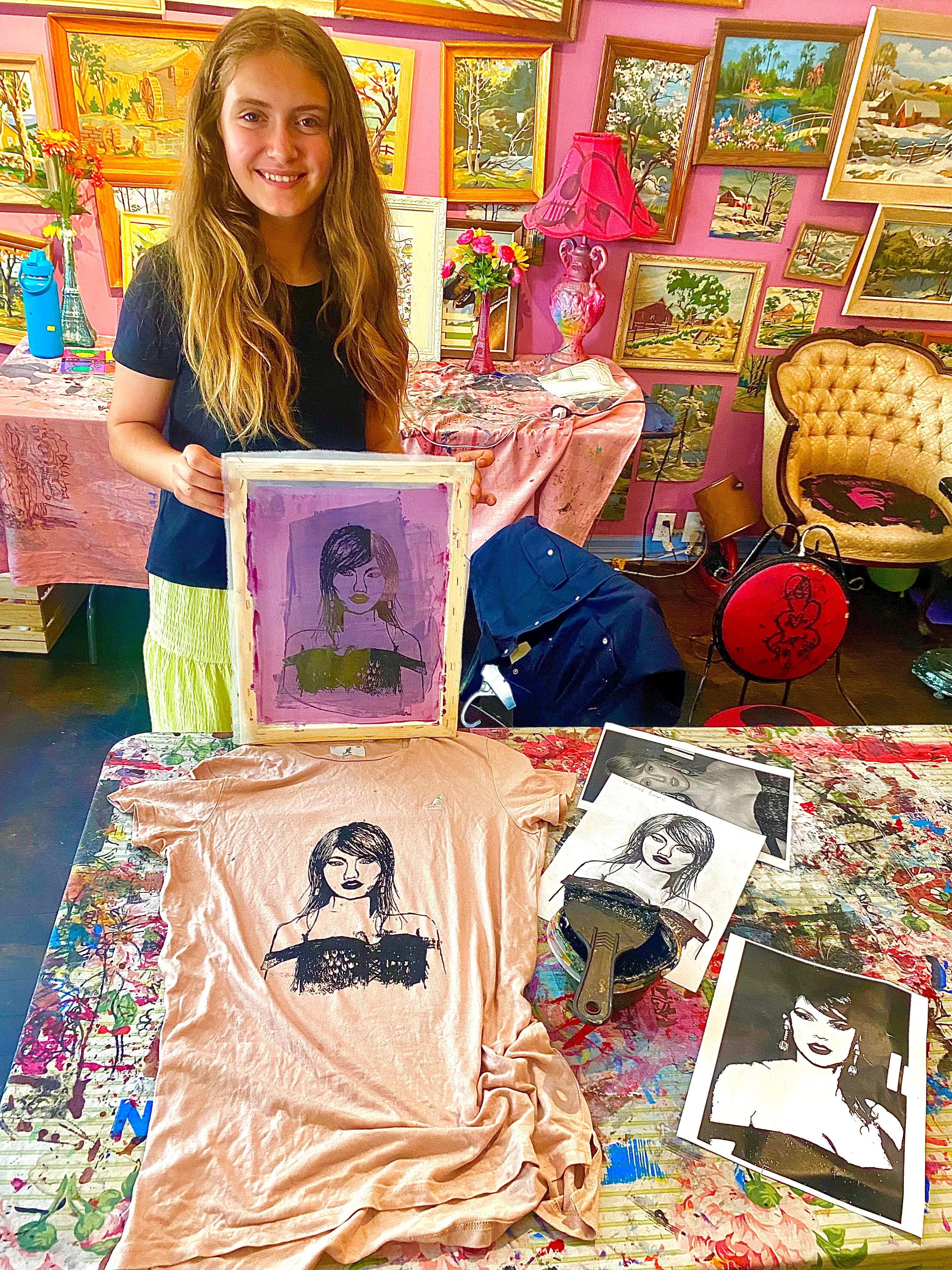 Totally Taylor Creative Screenprinting Events !!