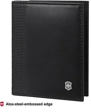 Victorinox Altius Alox Bi-Fold Card Case (Black)