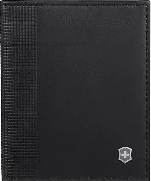 Victorinox Altius Alox Bi-Fold Card Case (Black)